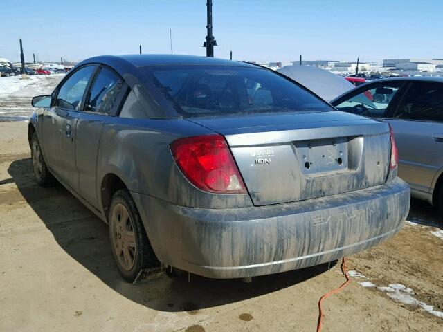 1G8AM15F47Z189358 - 2007 SATURN ION LEVEL ნაცრისფერი ფოტო 3