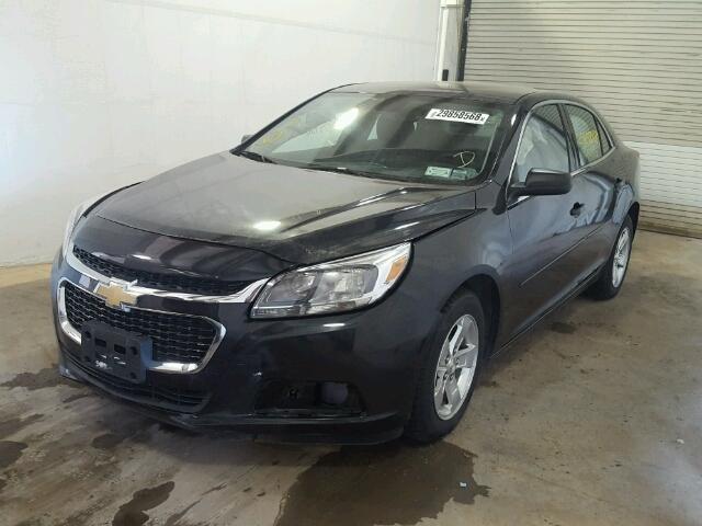 1G11A5SL0FF289823 - 2015 CHEVROLET MALIBU LS BLACK photo 2