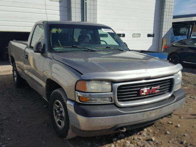 1GTEC14VXYZ132828 - 2000 GMC NEW SIERRA GRAY photo 1