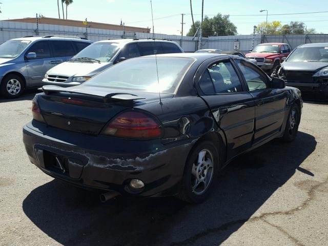 1G2NW52E03M737999 - 2003 PONTIAC GRAND AM G BLACK photo 4