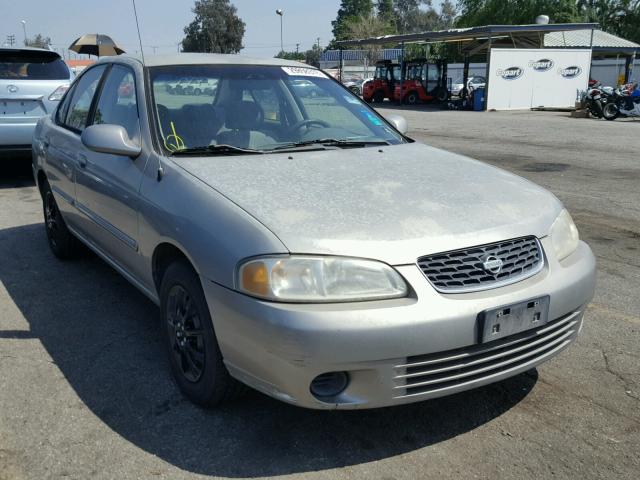 3N1CB51D41L497714 - 2001 NISSAN SENTRA XE GRAY photo 1