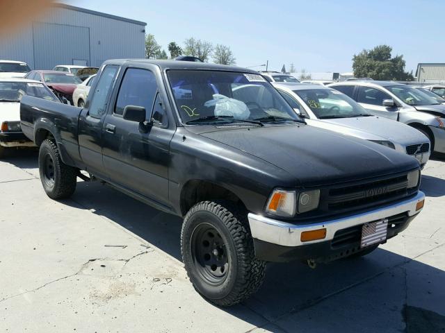 JT4RN93P6K0008337 - 1989 TOYOTA PICKUP 1/2 BLACK photo 1