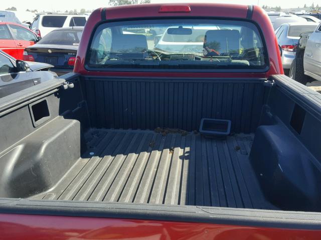 5TENX22N16Z176733 - 2006 TOYOTA TACOMA RED photo 6