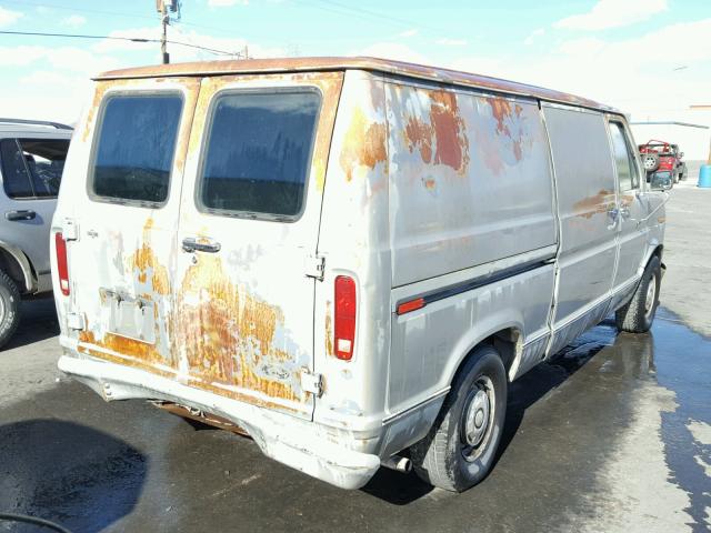 1FTDE14Y2KHB21707 - 1989 FORD ECONOLINE SILVER photo 4