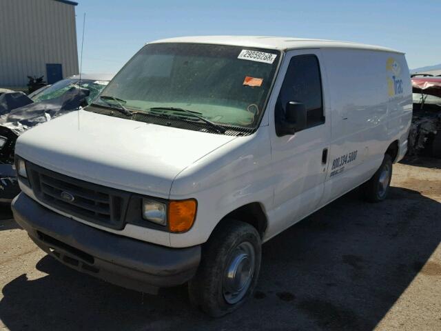 1FTNE24L16HB42634 - 2006 FORD ECONOLINE WHITE photo 2