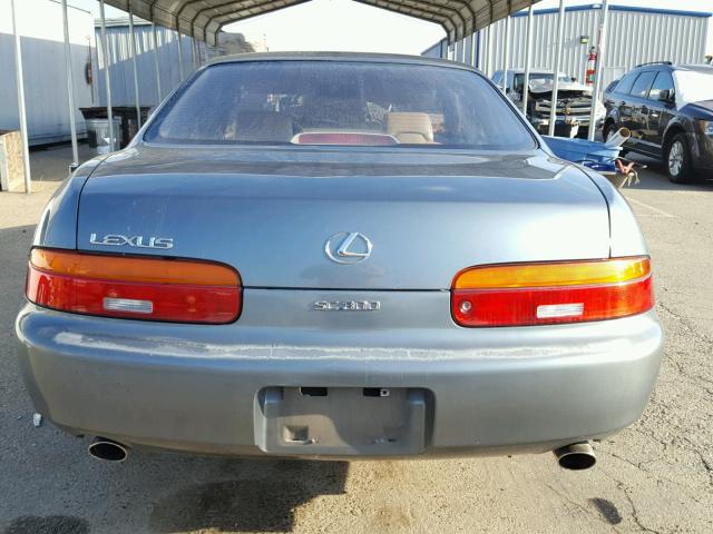 JT8JZ31C8N0005828 - 1992 LEXUS SC 300 GREEN photo 9