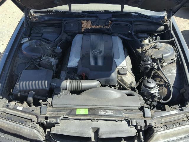 WBAGH83491DP26175 - 2001 BMW 740 IL BLACK photo 7