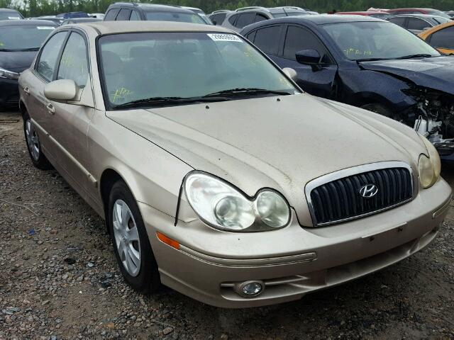 KMHWF25H55A167261 - 2005 HYUNDAI SONATA GL BEIGE photo 1