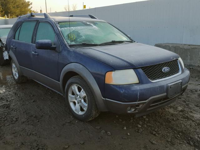 1FMDK05107GA29654 - 2007 FORD FREESTYLE BLUE photo 1