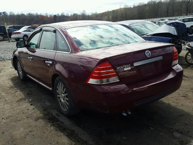 1MEFM42106G618722 - 2006 MERCURY MONTEGO PR 栗色 照片 3