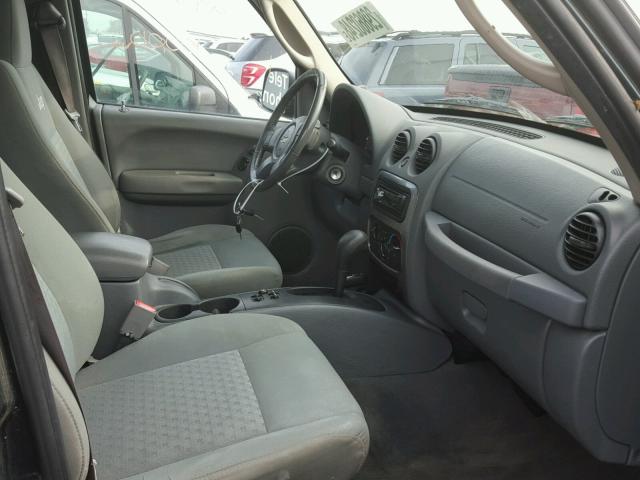 1J4GL38K15W671432 - 2005 JEEP LIBERTY RE GREEN photo 5