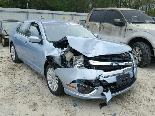 3FADP0L35BR141643 - 2011 FORD FUSION HYB BLUE photo 1