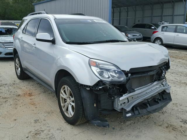 2GNALCEK6G6321072 - 2016 CHEVROLET EQUINOX LT SILVER photo 1