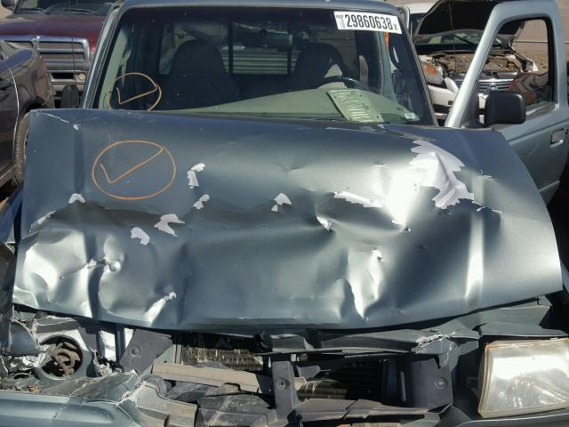 4F4YR12D13TM02781 - 2003 MAZDA B2300 GREEN photo 7