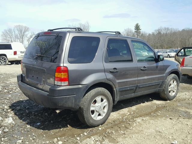 1FMCU93154KB07030 - 2004 FORD ESCAPE XLT GRAY photo 4