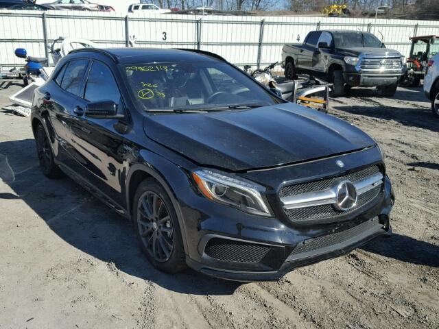 WDDTG5CB7FJ030561 - 2015 MERCEDES-BENZ GLA 45 AMG BLACK photo 1