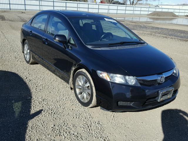 2HGFA1F84AH531159 - 2010 HONDA CIVIC EX BLACK photo 1