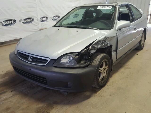 1HGEJ8240YL086407 - 2000 HONDA CIVIC EX SILVER photo 2