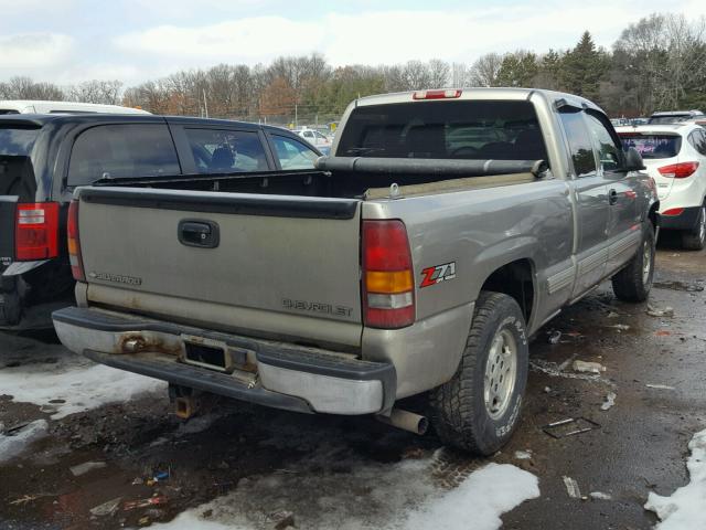 1GCEK19T31E217114 - 2001 CHEVROLET SILVERADO TAN photo 4