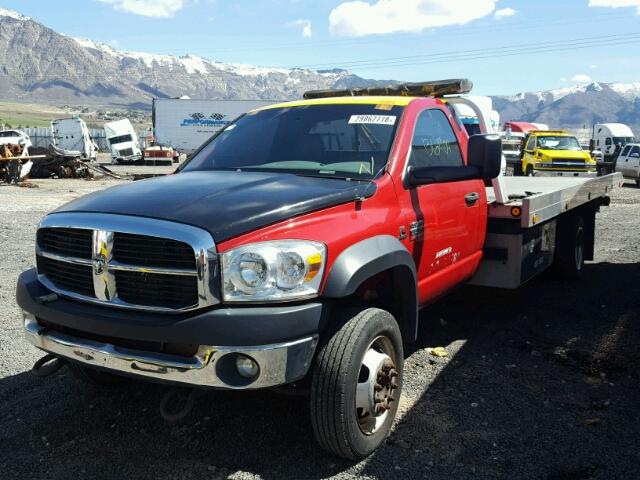 3D6WD76AX8G118615 - 2008 DODGE RAM 5500 S RED photo 2