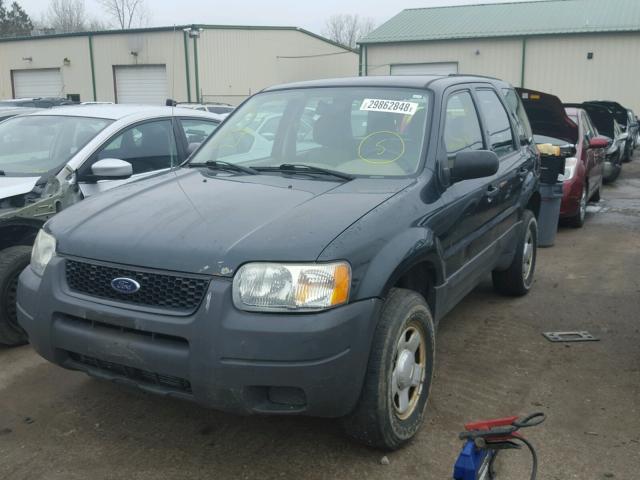 1FMYU921X4KA78485 - 2004 FORD ESCAPE XLS GREEN photo 2