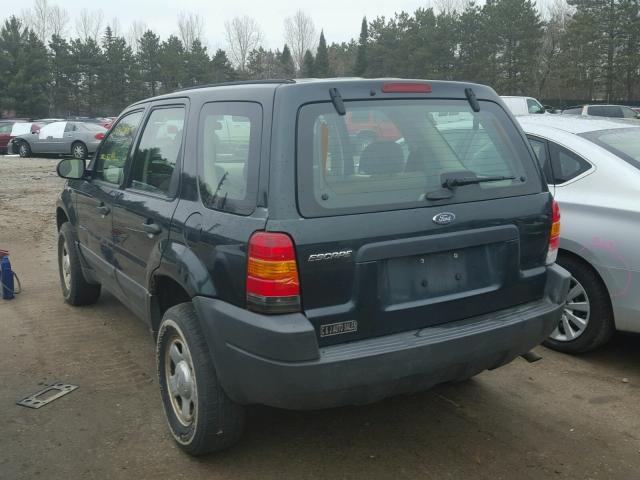 1FMYU921X4KA78485 - 2004 FORD ESCAPE XLS GREEN photo 3