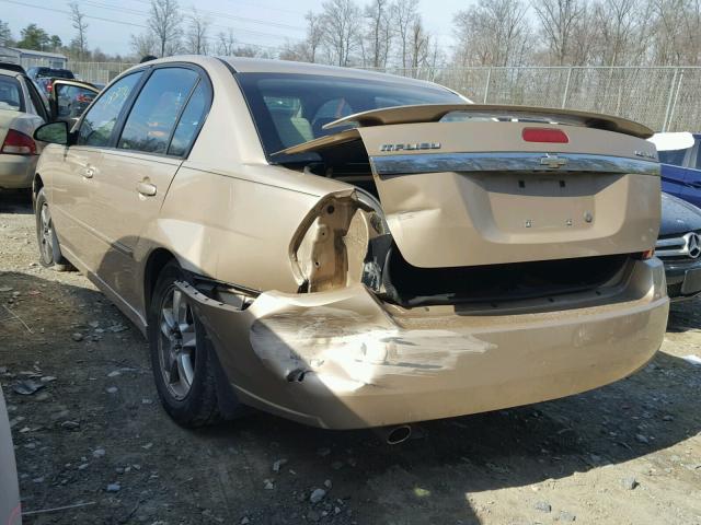 1G1ZT54835F293160 - 2005 CHEVROLET MALIBU LS Qəhvəyi foto 3