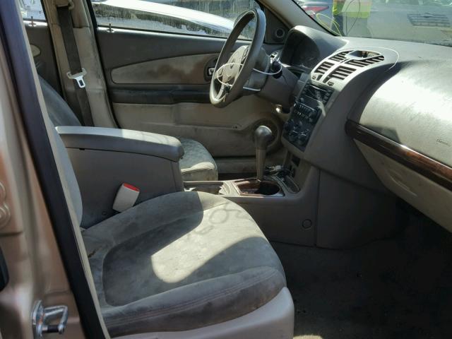 1G1ZT54835F293160 - 2005 CHEVROLET MALIBU LS Qəhvəyi foto 5