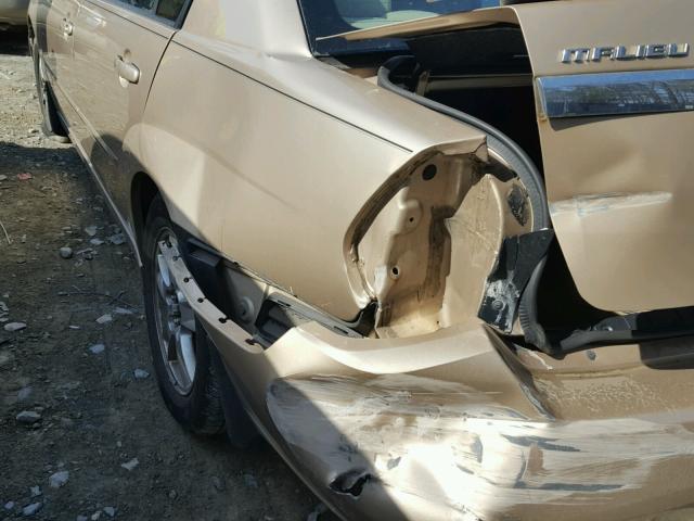 1G1ZT54835F293160 - 2005 CHEVROLET MALIBU LS Qəhvəyi foto 9