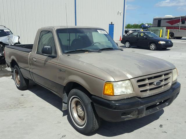 1FTYR10E22PB28082 - 2002 FORD RANGER GOLD photo 1