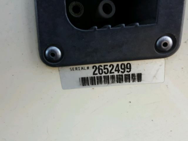 2652499 - 2009 EZGO GOLF CART WHITE photo 10