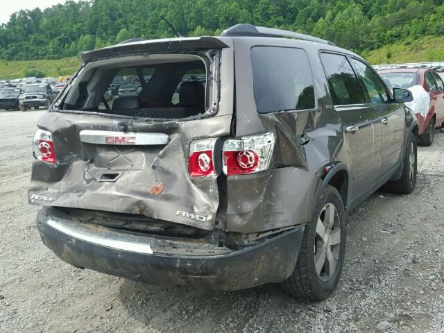 1GKKVRED9BJ173740 - 2011 GMC ACADIA SLT ყავისფერი ფოტო 4