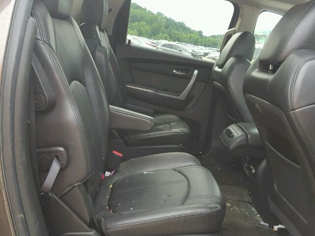 1GKKVRED9BJ173740 - 2011 GMC ACADIA SLT ყავისფერი ფოტო 6