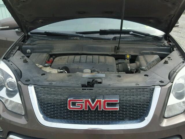 1GKKVRED9BJ173740 - 2011 GMC ACADIA SLT ყავისფერი ფოტო 7