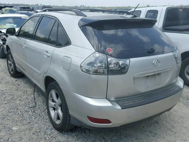 JTJGA31U840038187 - 2004 LEXUS RX 330 SILVER photo 3