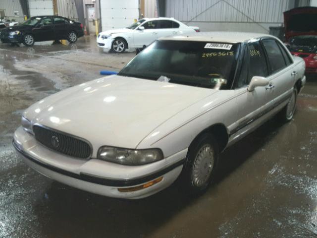 1G4HP52K0VH563404 - 1997 BUICK LESABRE CU WHITE photo 2