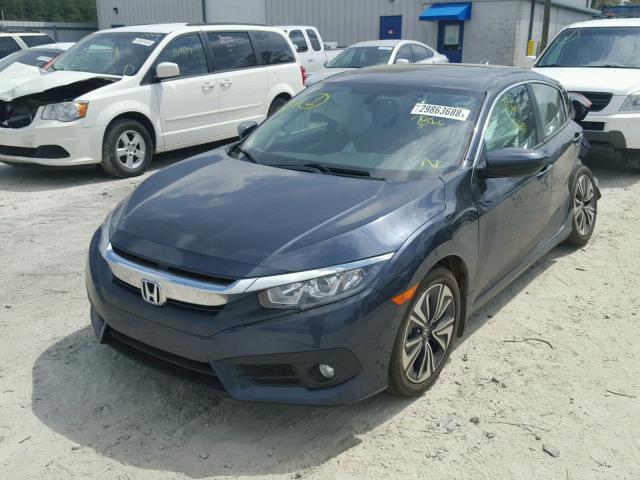 19XFC1F75GE019995 - 2016 HONDA CIVIC EXL Mavi foto 2