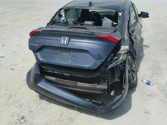 19XFC1F75GE019995 - 2016 HONDA CIVIC EXL Mavi foto 9
