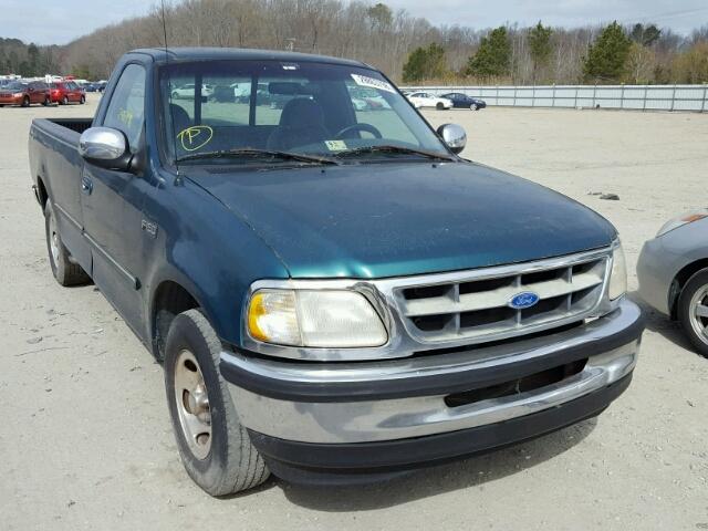 1FTDF17W0VNC86300 - 1997 FORD F150 GREEN photo 1