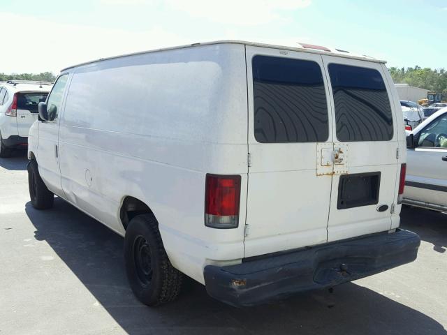 1FTRE14292HB81873 - 2002 FORD ECONOLINE WHITE photo 3