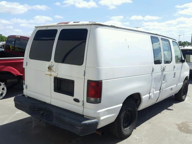 1FTRE14292HB81873 - 2002 FORD ECONOLINE WHITE photo 4