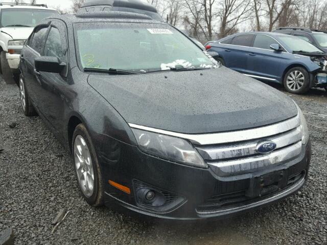 3FAHP0HA2AR146547 - 2010 FORD FUSION SE BLACK photo 1