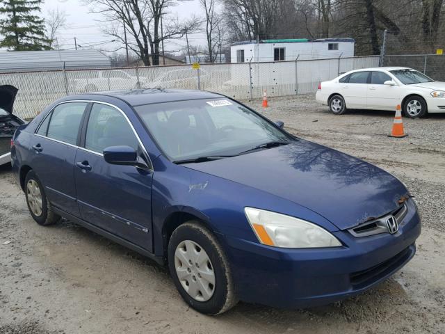 1HGCM56383A079899 - 2003 HONDA ACCORD LX BLUE photo 1