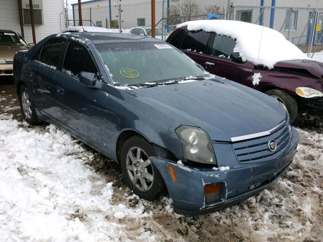 1G6DM57T160207463 - 2006 CADILLAC CTS BLUE photo 1