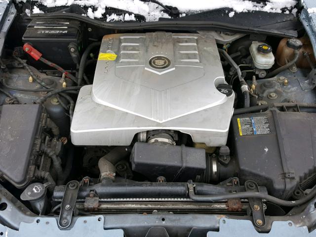 1G6DM57T160207463 - 2006 CADILLAC CTS BLUE photo 7