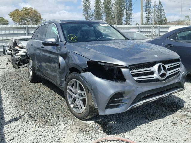 WDC0G4JB9GF013723 - 2016 MERCEDES-BENZ GLC 300 GRAY photo 1