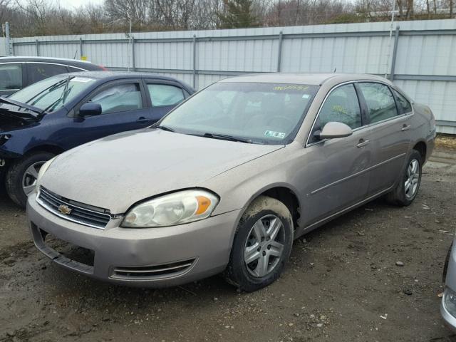 2G1WB58N479190301 - 2007 CHEVROLET IMPALA LS BEIGE photo 2