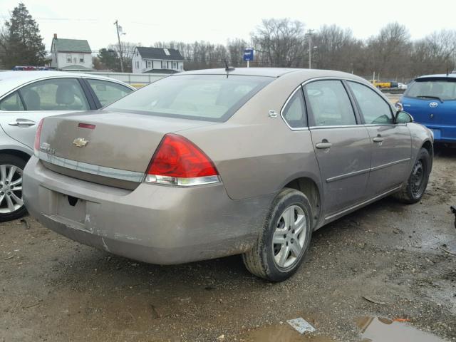 2G1WB58N479190301 - 2007 CHEVROLET IMPALA LS BEIGE photo 4