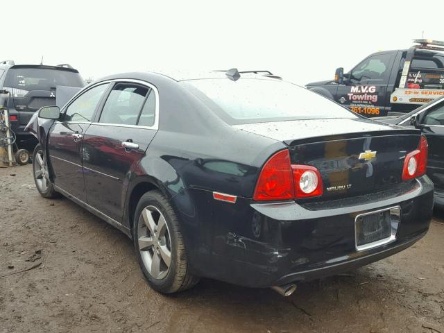 1G1ZC5E09CF153765 - 2012 CHEVROLET MALIBU 1LT 黑色 照片 3