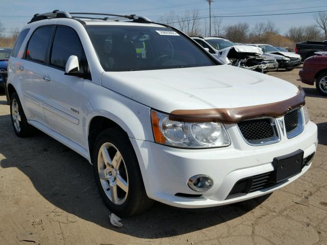 2CKDL737X86027633 - 2008 PONTIAC TORRENT GX WHITE photo 1